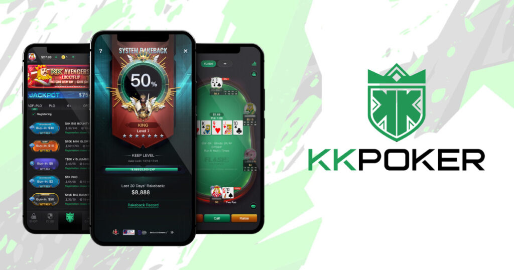 ポーカースマホアプリ「KKPOKER」